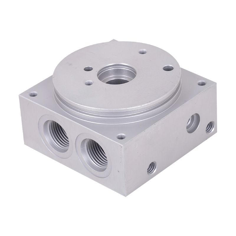 Bloque colector de unidad de potencia para plataforma elevadora