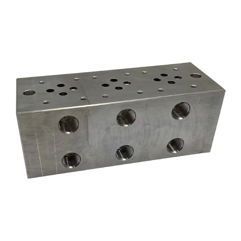 Bloque de válvulas integradas hidráulicas de múltiples conexiones Bloque de dos unidades/bloque de tres unidades/bloque de cuatro unidades